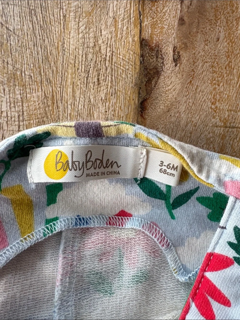 Baby Boden Colorful Baby Girl Romper 3-6m
